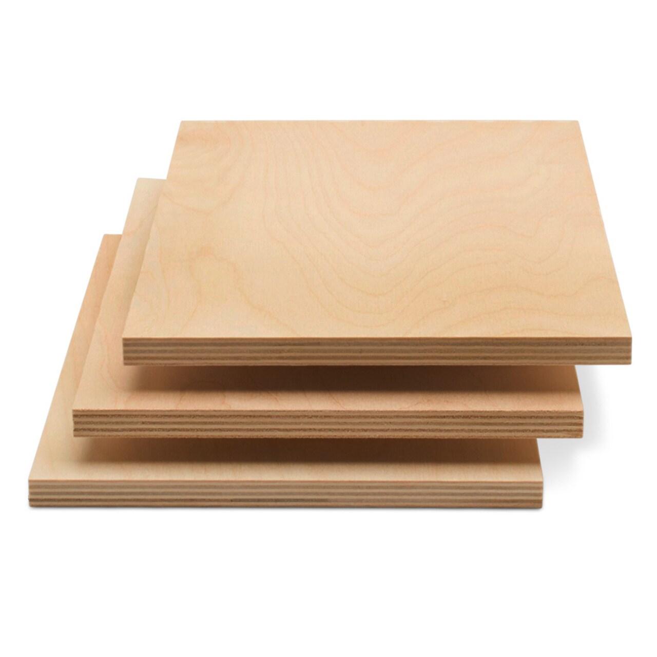 Baltic Birch Plywood, 8 x 12 Inch, B/BB Grade Sheets, 1/2, 1/4 or 1/8 Inch Thick| Woodpeckers